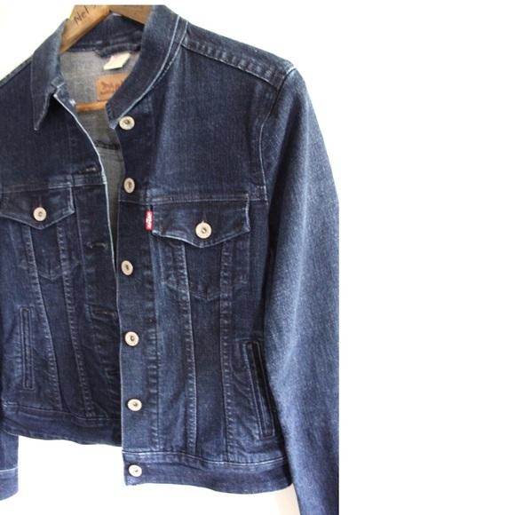 Levi’s Denim Jean Jacket Small - Picture 4 of 10